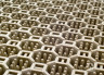 Модульное грязезащитное ПВХ покрытие OPTIMA DUOS 250x250x9мм, белое.