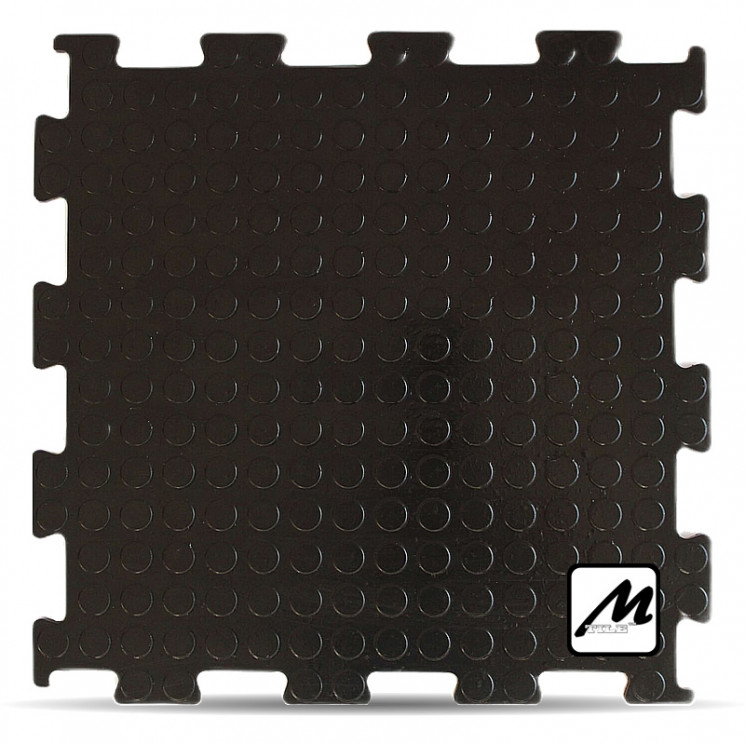 Модульное резиновое покрытие ПромПол Монетка 10 мм