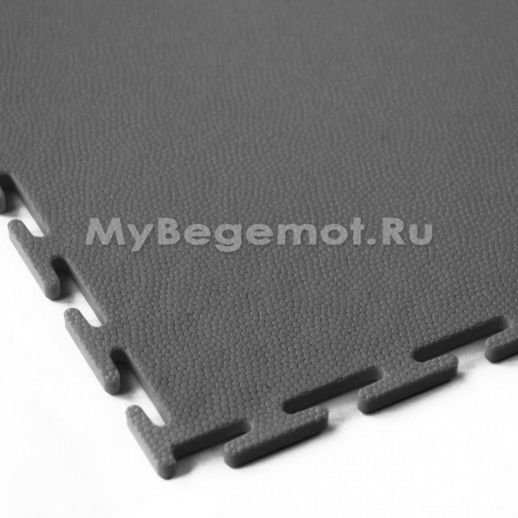 Модульное напольное ПВХ покрытие SENSOR BIT 5 мм, RAL 7037, серый.