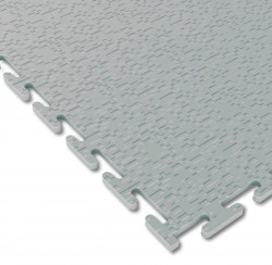 Модульное напольное ПВХ покрытие M-TILE UNIVERSAL 5 мм RAL 7035