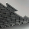 Модульное напольное ПВХ покрытие SENSOR STONE, RAL 3020, красный.